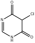 4,6(1H,5H)-Pyrimidinedione, 5-chloro- (9CI) Struktur
