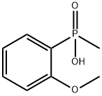 (2-Methoxyphenyl)methylphosphinic acid Struktur