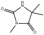 3,5,5-trimethylimidazolidine-2,4-dione Structure