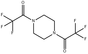 2,2,2-trifluoro-1-[4-(2,2,2-trifluoroacetyl)piperazin-1-yl]ethanone Structure
