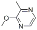 (メトキシメチル)ピラジン 化学構造式