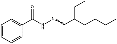 (2-ethylhexylidene)benzohydrazide Structure