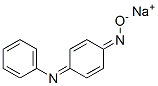 4-(phenylimino)cyclohexa-2,5-dien-1-one oxime, sodium salt Structure