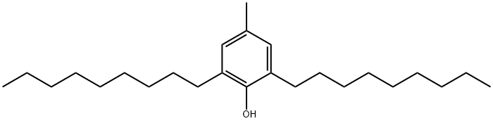 2,6-dinonyl-p-cresol Struktur