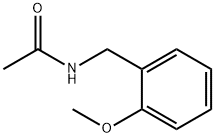 AcetaMide, N-[(2-Methoxyphenyl)Methyl]- 结构式