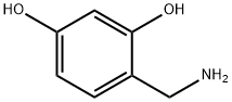 2,4-ジヒドロキシベンジルアミン HYDROCHLORIDE 化学構造式