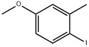 1-IODO-4-METHOXY-2-METHYLBENZENE 化学構造式