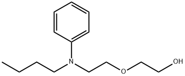 2-[2-(N-Butylanilino)ethoxy]ethanol Structure