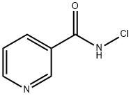 N-monochloronicotinamide Struktur