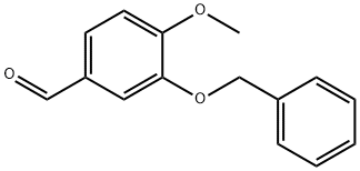 3-Benzyloxy-4-methoxybenzaldehyde Struktur