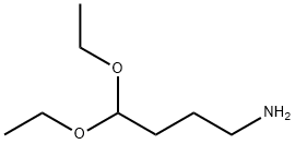 4,4-ジエトキシ-1-ブタンアミン 化学構造式