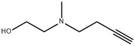 2-[(丁-3-炔-1-基)(甲基)氨基]乙烷-1-醇, 634605-30-4, 结构式