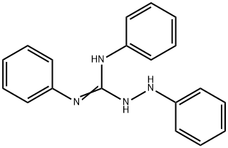N,N',3-triphenylcarbazamidine Struktur