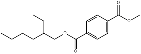 2-ethylhexyl methyl terephthalate Structure