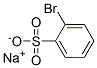 2-ブロモベンゼンスルホン酸ナトリウム 化学構造式