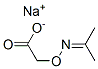 sodium [[(1-methylethylidene)amino]oxy]acetate Struktur