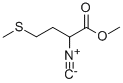 2-ISOCYANO-4-(METHYLTHIO)BUTYRIC ACID METHYL ESTER 化学構造式