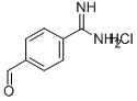 4-ホルミルベンズアミジン塩酸塩 化学構造式