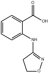Benzoic acid, 2-[(4,5-dihydro-3-isoxazolyl)amino]- (9CI) Struktur