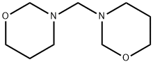 3,3'-methylenebis[tetrahydro-2H-1,3-oxazine] Struktur