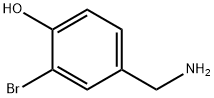 3-溴-4-羟基苄胺,63491-88-3,结构式