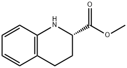 (S)-1,2,3,4-TETRAHYDRO-QUINOLINE-2-CARBOXYLIC ACID METHYL ESTER Struktur