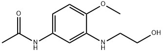 N-[3-[(2-Hydroxyethyl)amino]-4-methoxyphenyl]acetamide Struktur