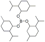 menthol, triester with orthoboric acid Struktur