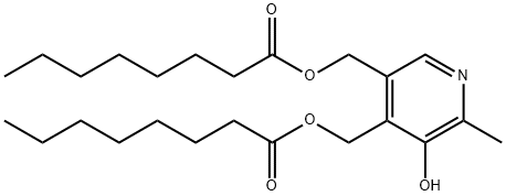 pyridoxine 3,4-dioctanoate Structure