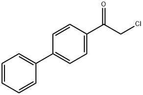 4-Phenylphenacyl chloride Struktur