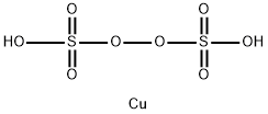 copper peroxydisulfate Structure