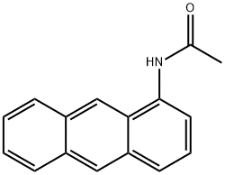 Acetamide, N-1-anthracenyl- Structure