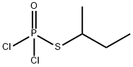 Phosphorodichloridothioic acid S-sec-butyl ester Struktur