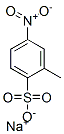 sodium 2-methyl-4-nitrobenzenesulphonate Struktur