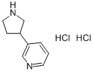 3-Pyrrolidin-3-yl-pyridinedihydrochloride Structure