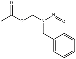 acetoxymethylbenzylnitrosamine Struktur