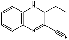 2-Quinoxalinecarbonitrile,3-ethyl-3,4-dihydro-(9CI) Struktur