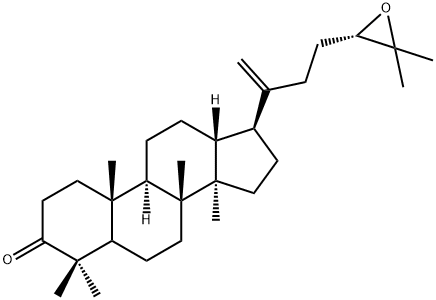 (24S)-24,25-环氧达玛树脂-20-烯-3-酮, 63543-52-2, 结构式