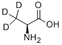 L-アラニン-3,3,3-D3 化学構造式
