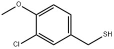 3-CHLORO-4-METHOXYBENZYL MERCAPTAN Struktur