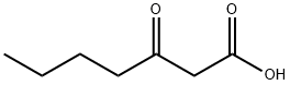 3-Ketoenanthic acid Structure