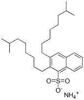 ammonium diisononylnaphthalenesulphonate Struktur