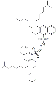 lead bis(diisononylnaphthalenesulphonate) Struktur