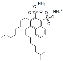 diammonium diisononylnaphthalenedisulphonate Struktur