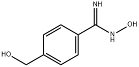 N-HYDROXY-4-(HYDROXYMETHYL)BENZIMIDAMIDE, 635702-23-7, 结构式