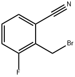 臭化2‐シアノ‐6‐フルオロベンジル 化学構造式