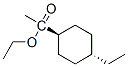 trans-1-(4-ethylcyclohexyl)ethyl acetate Struktur