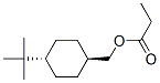 trans-4-(1,1-dimethylethyl)-alpha-methylcyclohexylmethyl acetate Struktur