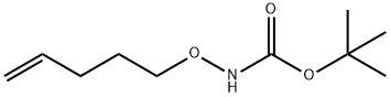 Carbamic acid, (4-pentenyloxy)-, 1,1-dimethylethyl ester (9CI) Structure