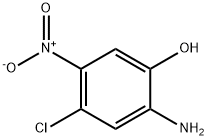 2-Amino-4-chloro-5-nitrophenol Structure